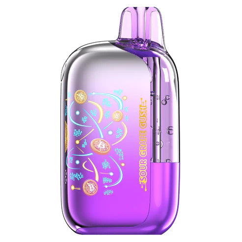 Foger Bit 35K Sour Grape Gush Disposable Vape - Black Coral